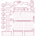 Character Sheet Inside Printable D&amp;D Character Sheet