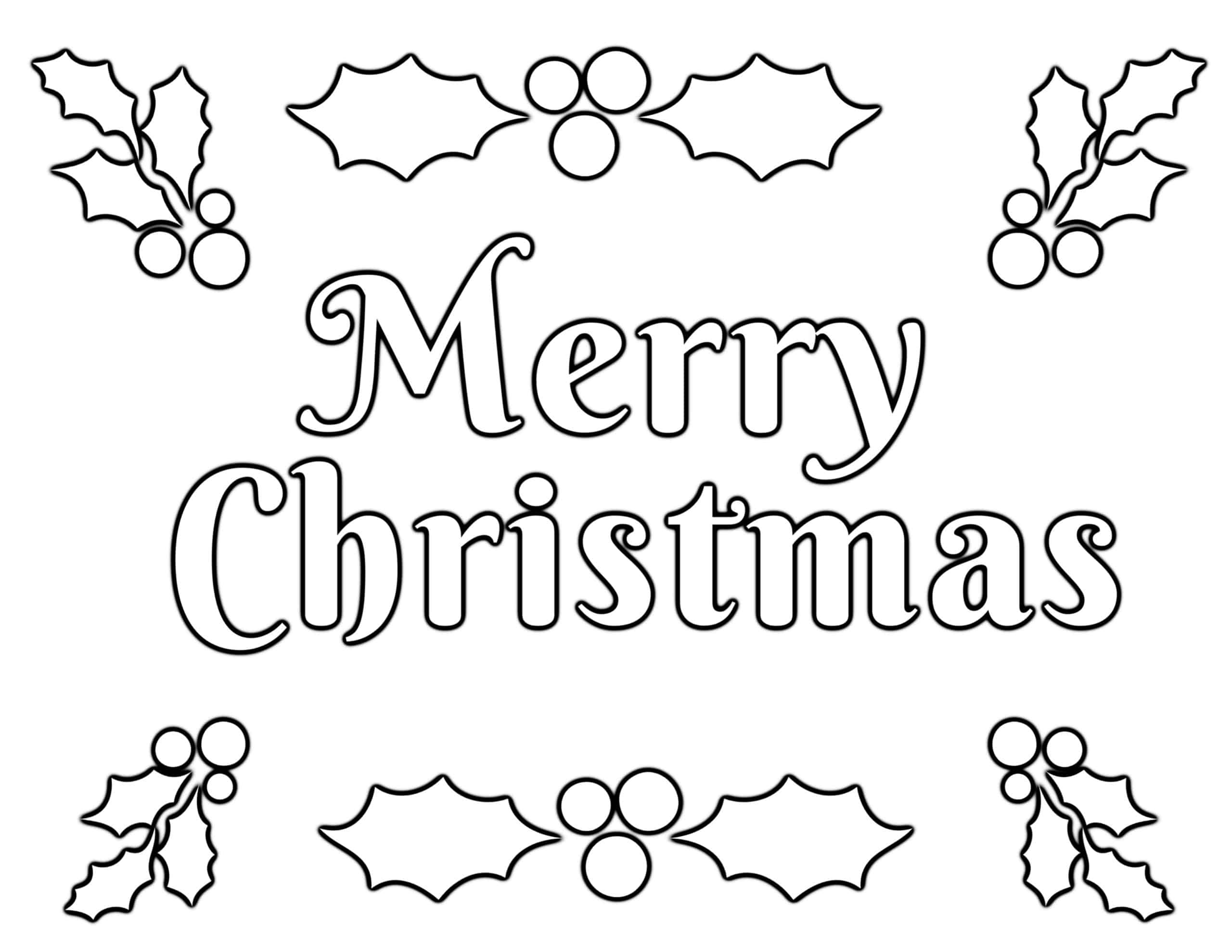 Christmas Coloring Pages For Kids (100% Free) Easy Printable Pdf in Christmas Coloring Sheets Printable