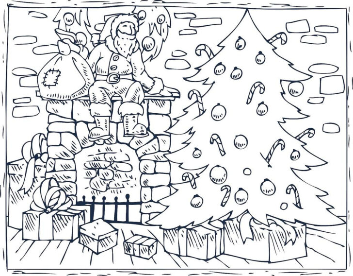 Free Printable Christmas Coloring Sheets