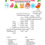 Christmas Crossword Puzzle Logo   Nest Of Posies In Christmas Crossword Puzzles Printable