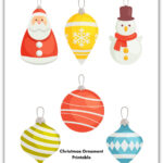 Christmas Ornament Printable — Gathering Beauty With Regard To Printable Christmas Tree Decorations