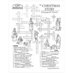 Christmas Story Crossword Puzzle   Printable For Christmas Crossword Puzzles Printable