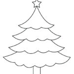 Christmas Tree Coloring Pages & Templates   22 Free Printables Inside Christmas Tree Template Printable