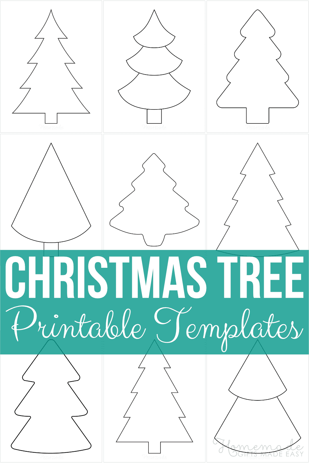 Christmas Tree Templates | Free Printable Outlines &amp;amp; Patterns In inside Xmas Tree Templates Printable