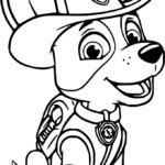 Coloring Book Page With Paw Patrol Printable Coloring Book