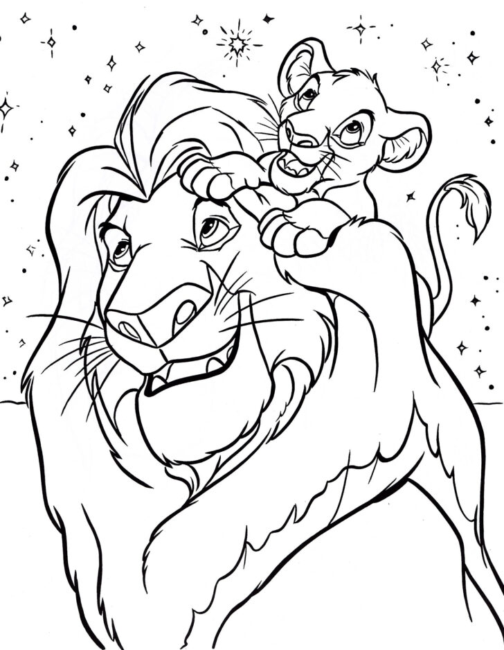 Printable Disney Coloring Pictures