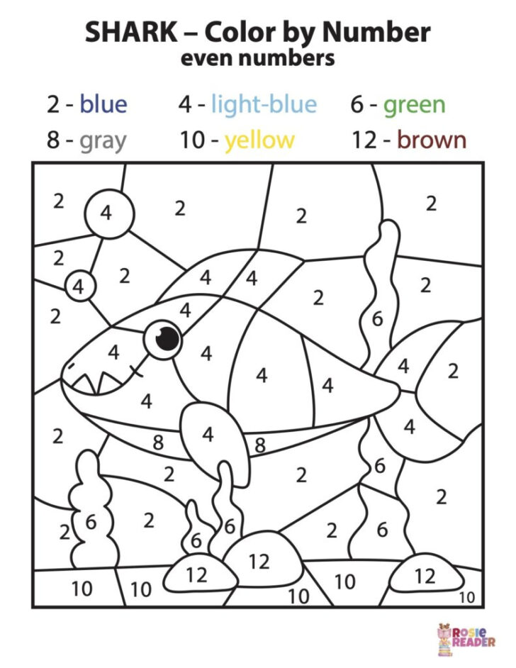 Color By Numbers Printable