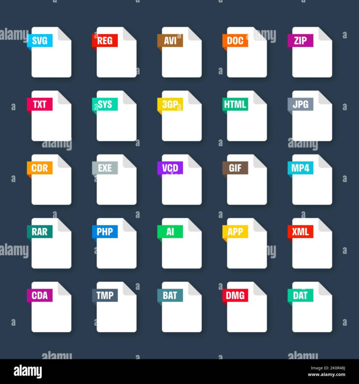 Types of Printable Documents Icon