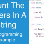 Count The Letters In A String | C Programming Example Pertaining To Howcheck For Printable Characters In A String C