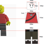 Creating A Decorated Minifig – Studio Help Center Regarding Printable Lego Torso Desigtn