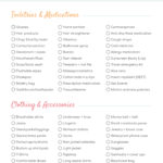 Cruise Vacation Packing List Free Google Docs Template   Gdoc.io Intended For Cruise Packing Checklist Printable