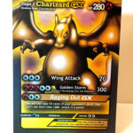 Custom Pokémon Card Golden Charizard Full Art Gx With Printable Pokemon Cards Golden Charizard