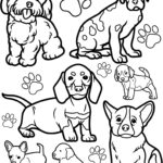 Cute Dog Coloring Pages To Print   Crafty Morning Throughout Printable Coloring Pictures Of Dogs