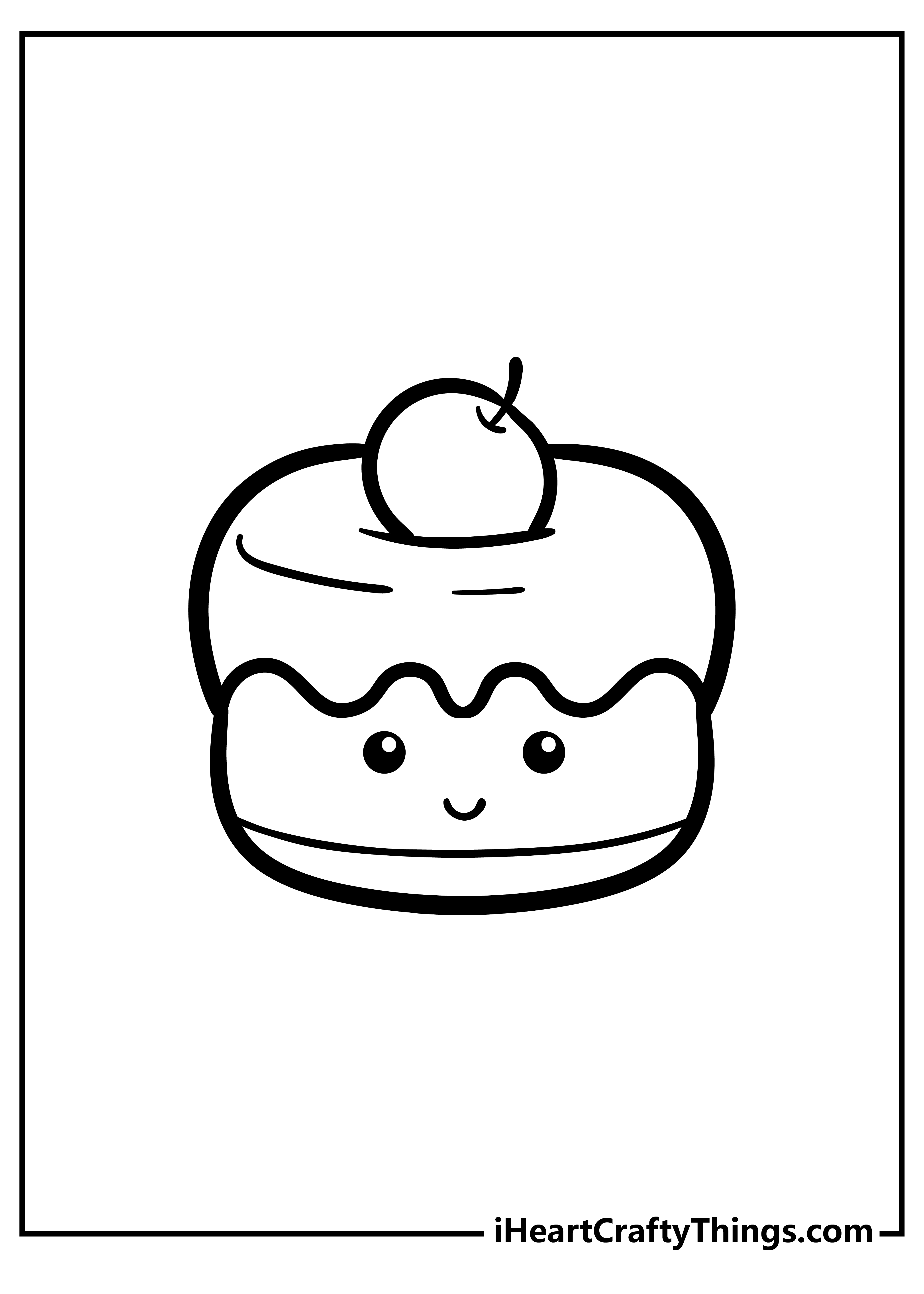 Cute Food Coloring Pages (100% Free Printables) regarding Easy Printable Picturescolor