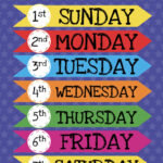 Days Of The Week Worksheets & Printables   50 Free Pages | Printabulls Pertaining To Days Of The Week Printables