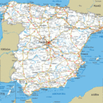 Detailed Clear Large Road Map Of Spain   Ezilon Maps With Regard To Printable Map Of Spain And Portugal With Major Cities