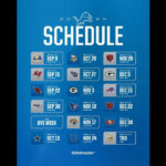 Detroit Lions 2024 2025 Schedule Reaction & Predictions With Regard To Detroit Lions Schedule 2024 Printable