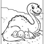 Dinosaur Coloring Pages   (100% Free Printables) For Printable Dinosaur Coloring Pictures