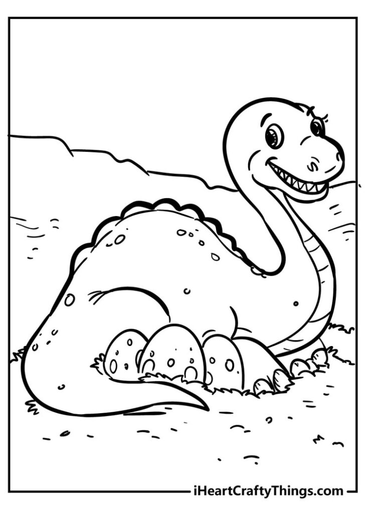 Printable Dinosaur Coloring Pictures