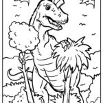 Dinosaur Coloring Pages   (100% Free Printables) With Printable Dinosaur Coloring Sheets