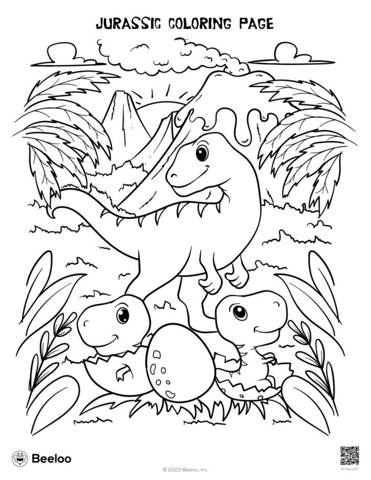 Printable Dinosaur Coloring Sheets