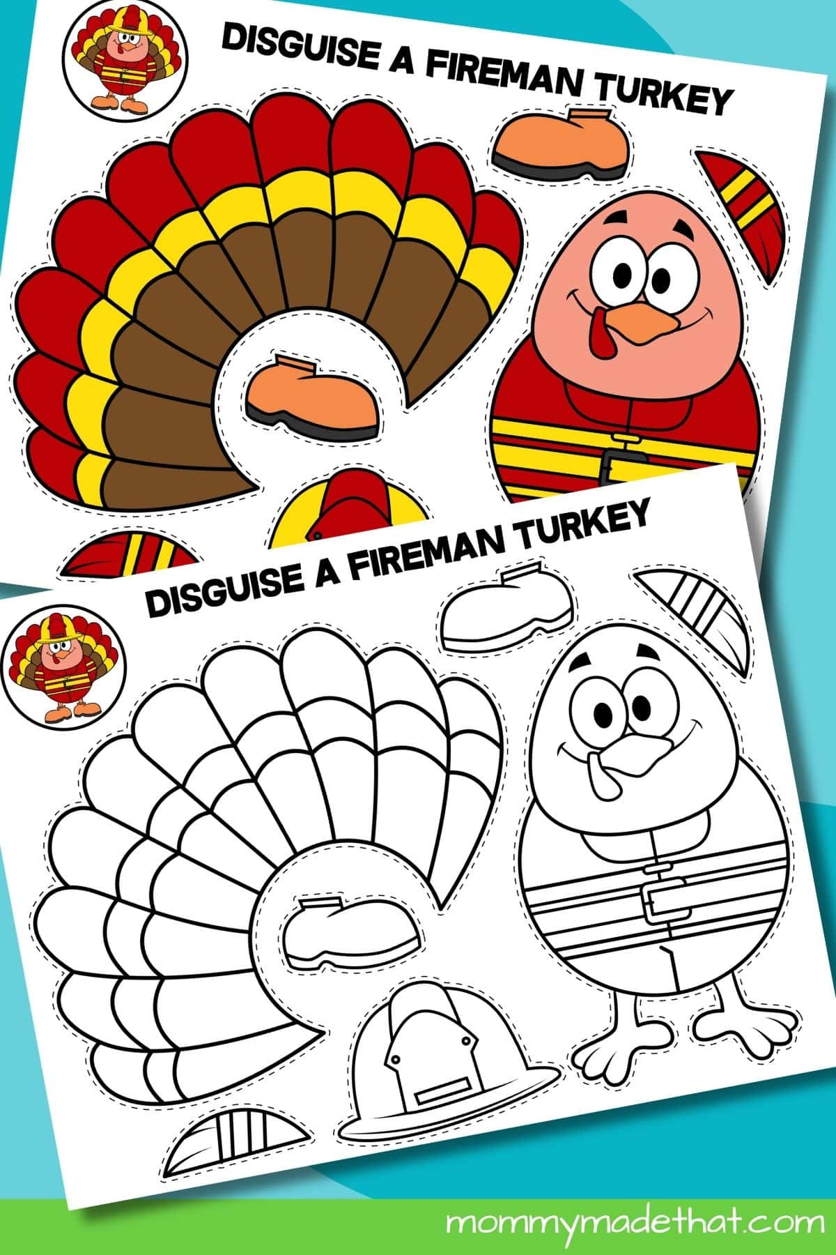 Disguise A Turkey Project (Free Printable Templates + Ideas) inside Disguise A Turkey Printable