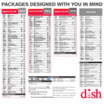 Dish Network Packages Printable List With Regard To Dish Channel Guide Printable