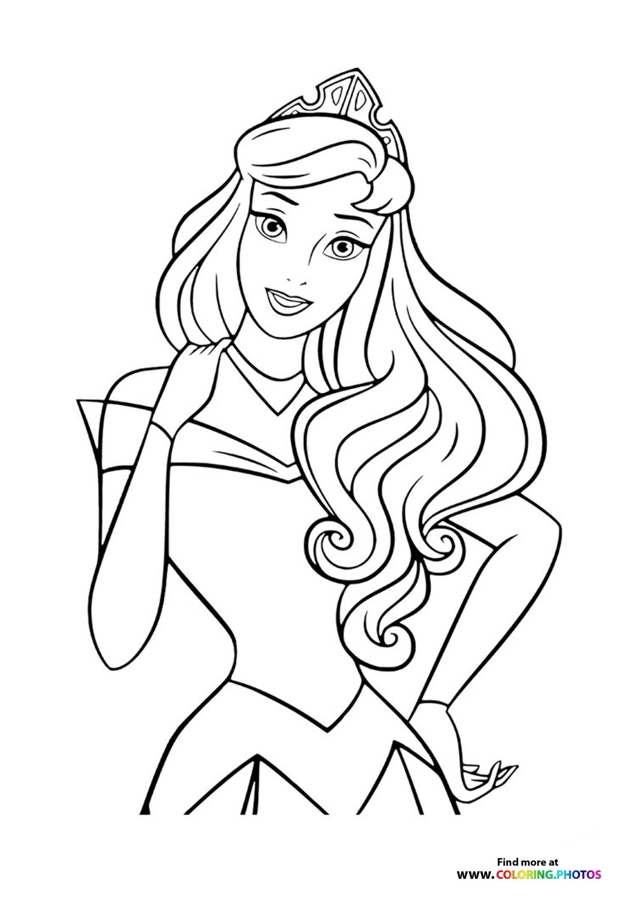 Disney Princesses - Coloring Pages For Kids | 100% Free Print Or regarding Disney Princess Colouring Pages Printable