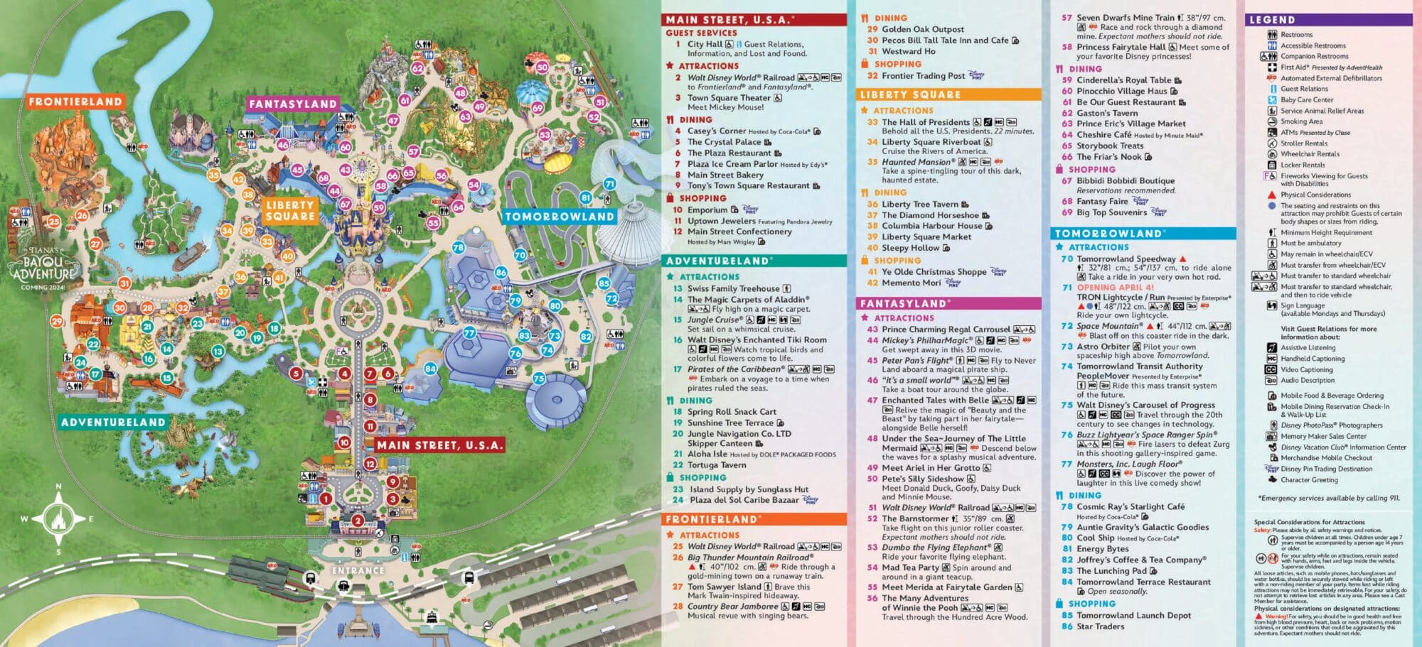 Disney World Guide Maps (Updated April 2023) for Printable Map of Disney World Parks