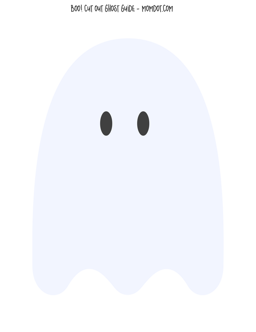 Diy Cotton Ball Ghosts + Free Ghost Template Download!- Momdot inside Printable Ghost Ball Template