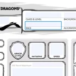 Dnd Character Sheet ≡ Fill Out Printable Pdf Forms Online Inside Printable D&amp;D Character Sheet