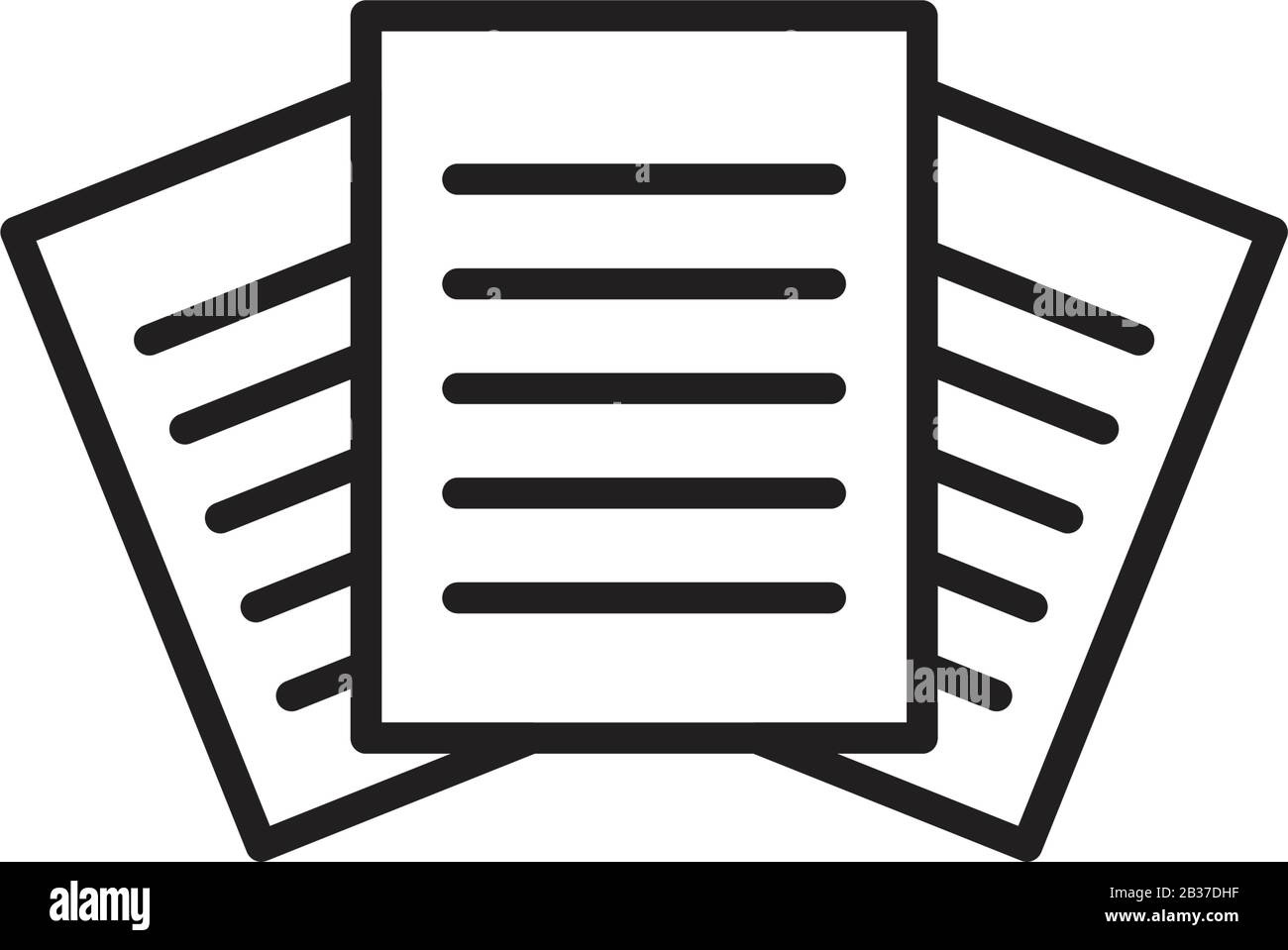 Document Icon Template Black Color Editable. Document Icon Symbol regarding Styles of Printable Documents Icon