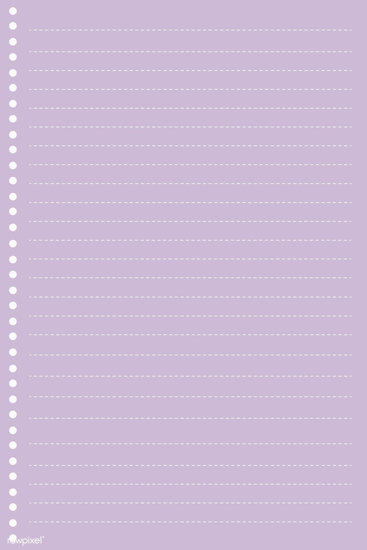 Download Premium Vector Of Blank Purple Notepaper Design Vector for Printables For Journals Purple