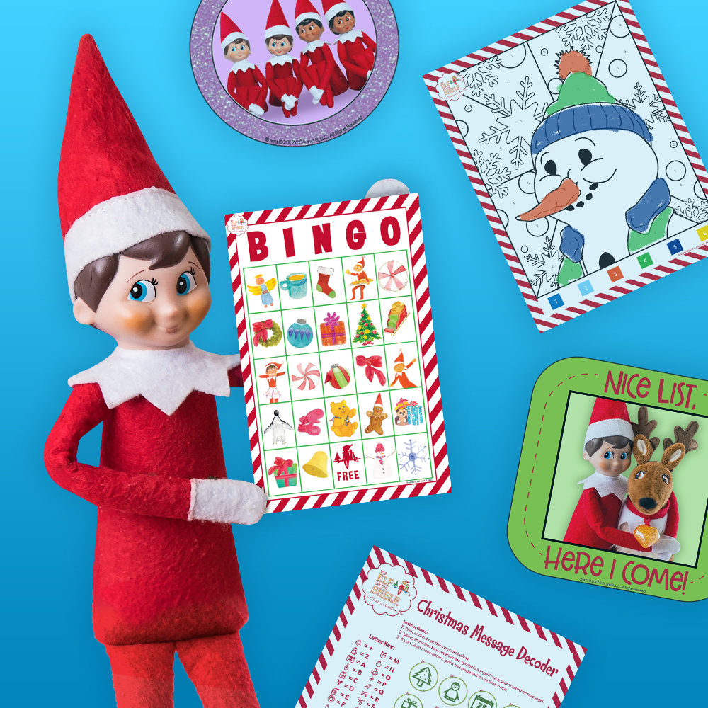 Download Printable Elf On The Shelf Activities | The Elf On The Shelf in Elf On the Shelf Printable