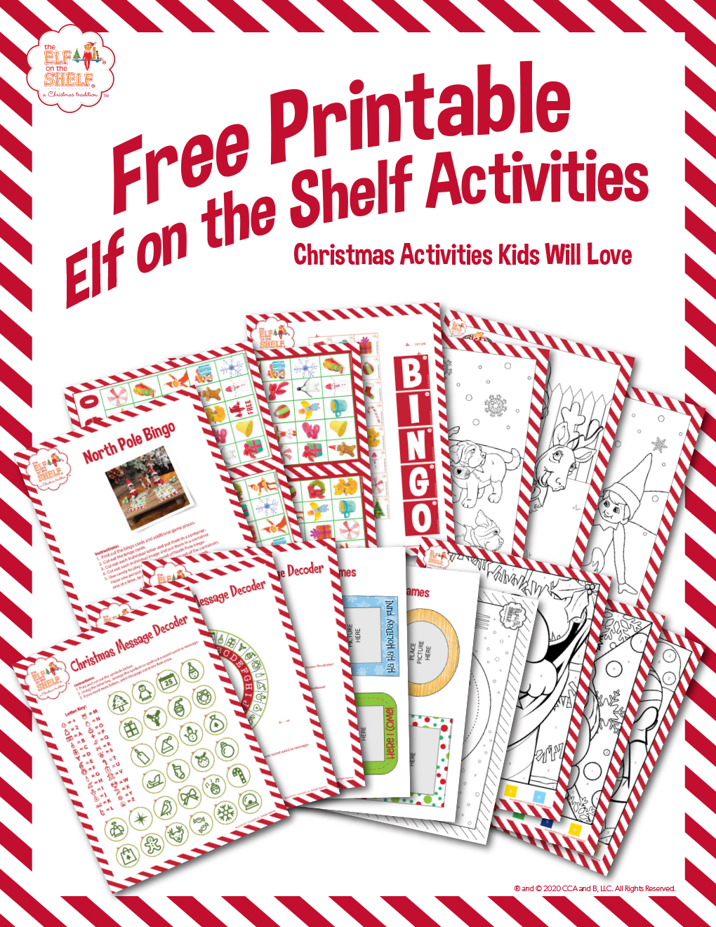 Download Printable Elf On The Shelf Activities | The Elf On The Shelf throughout Free Elf Shelf Printables