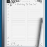 Download Printable Wedding To Do List Pdf with regard to Weddingdo List Printable