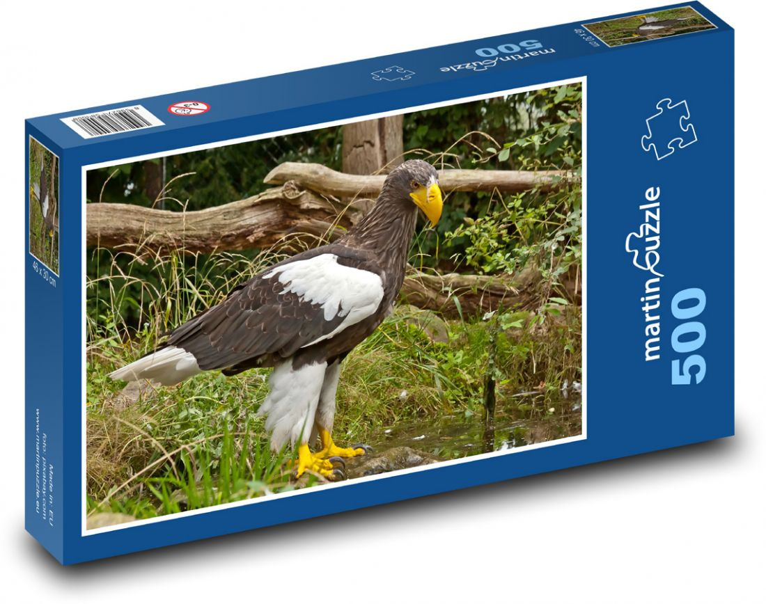 Eagle - Predator, Bird Of Prey - Puzzle Of 500 Pieces, Size 46X30 Cm with The Eagles Puzzles Printable