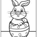 Easter Bunny Coloring Pages (100% Free Printables) Inside Printable Bunny Picturescolor