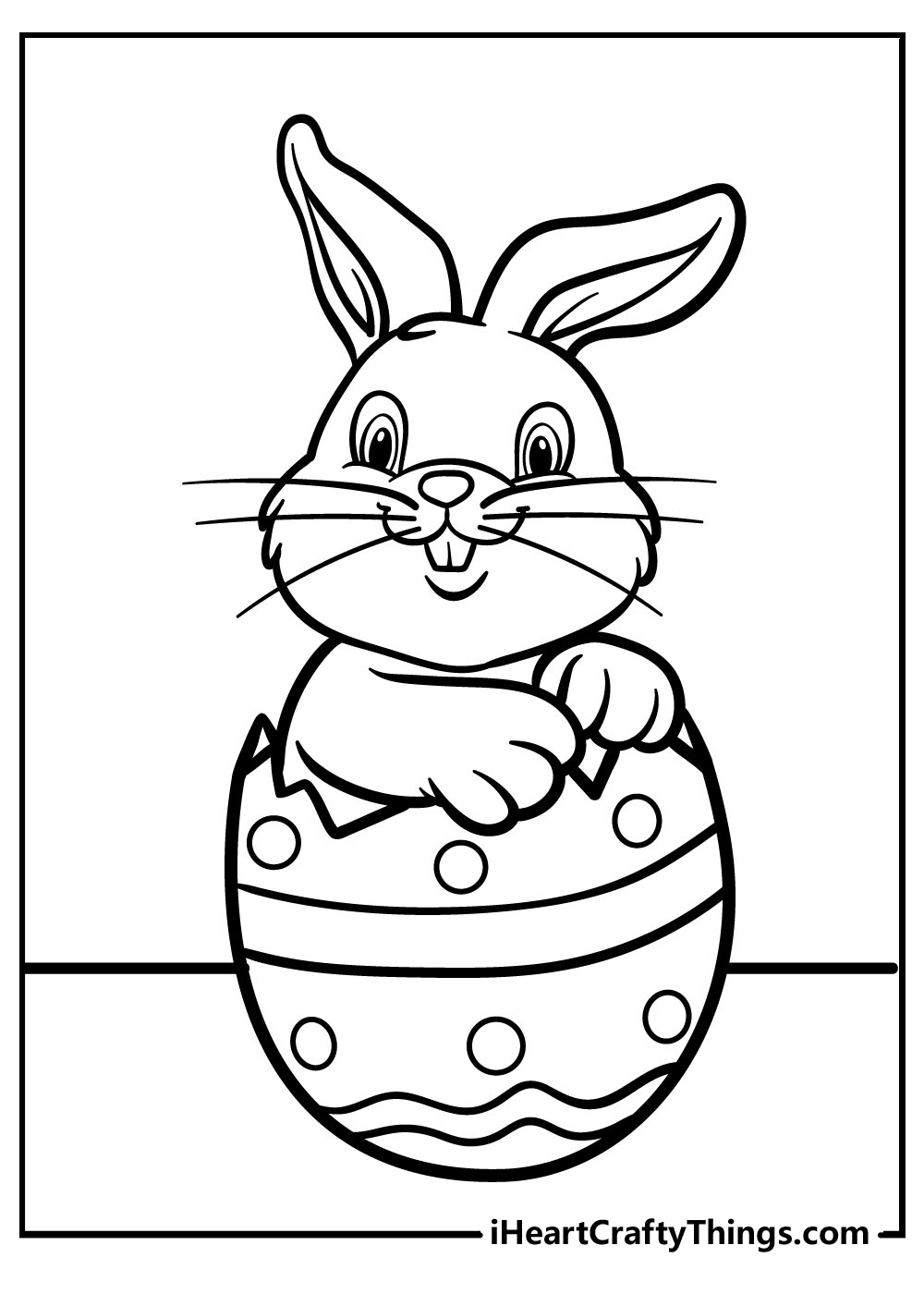 Easter Bunny Coloring Pages (100% Free Printables) inside Printable Bunny Picturescolor