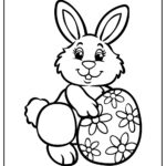 Easter Bunny Coloring Pages (100% Free Printables) Throughout Free Printable Easter Picturescolor