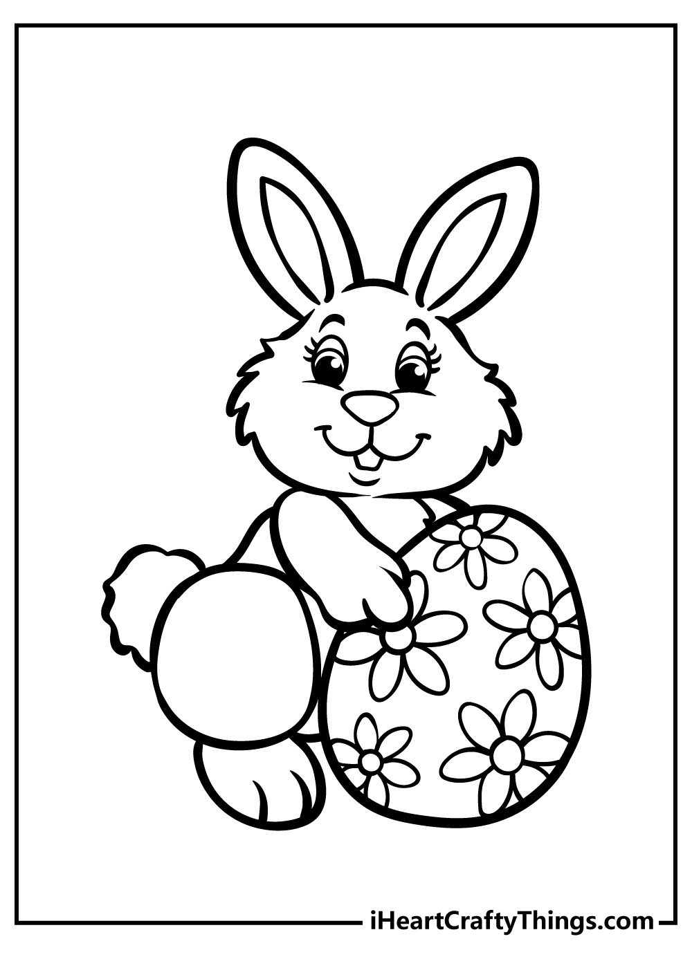 Easter Bunny Coloring Pages (100% Free Printables) throughout Free Printable Easter Picturescolor