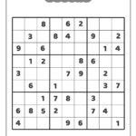 Easy And Hard Sudoku Printables Kids Activities Blog Within Free Printable Sudoku Games