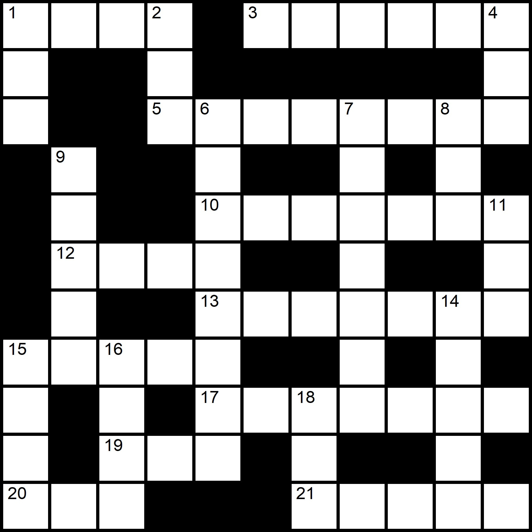 Easy Printable Crossword Puzzles intended for Printable Crossword Puzzles Online