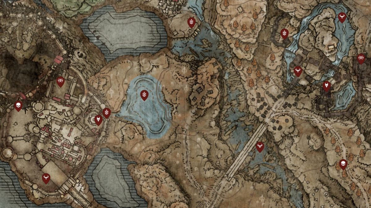 Elden Ring: Shadow Of The Erdtree Boss Locations Map Is Now within Shadow Of The Erdtree Printable Boss List