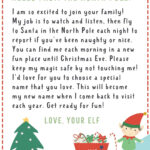 Elf On The Shelf Letter {4 Free Printables!}   Make Life Lovely In Printable Letters From The Elf On A Shelf