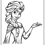 Elsa Coloring Pages (100% Free Printables) In Printable Frozen PicturesColor