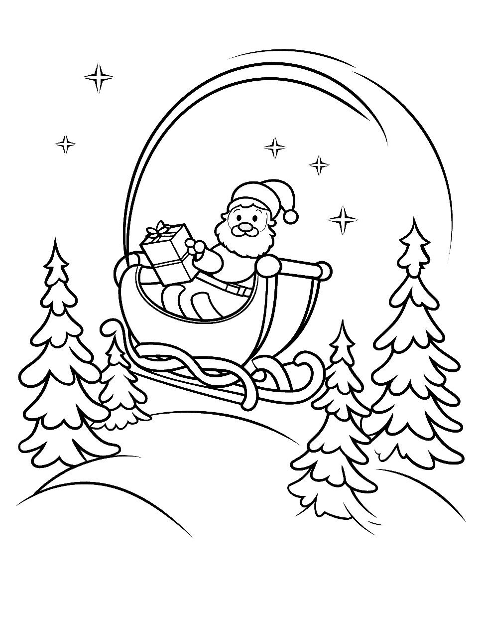 🎅 100 Christmas Coloring Pages: Free Printable Sheets inside Christmas Color Sheets Printables