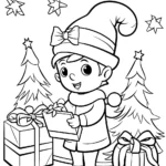 🎅 100 Christmas Coloring Pages: Free Printable Sheets Inside Free Christmas Coloring Sheets Printable