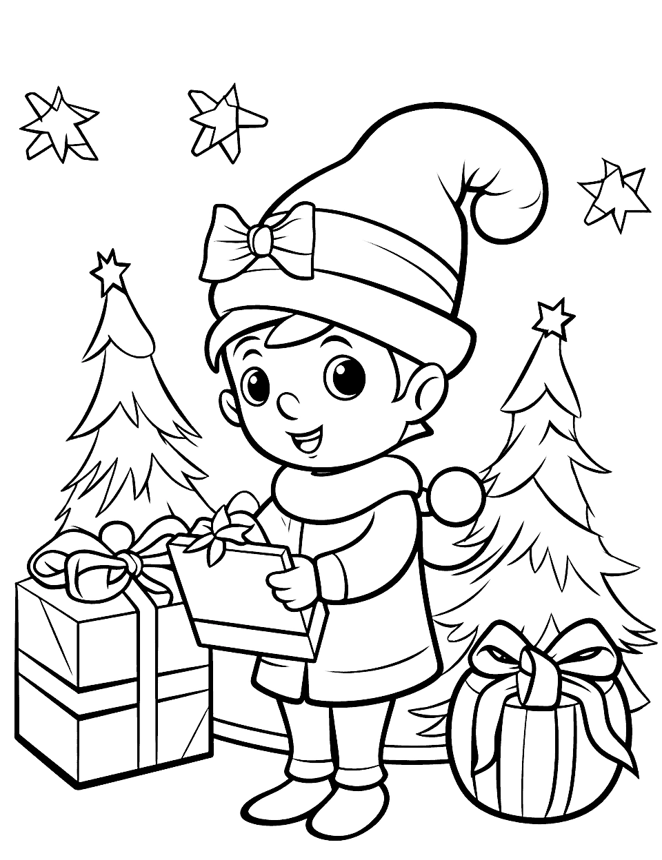 🎅 100 Christmas Coloring Pages: Free Printable Sheets inside Free Christmas Coloring Sheets Printable