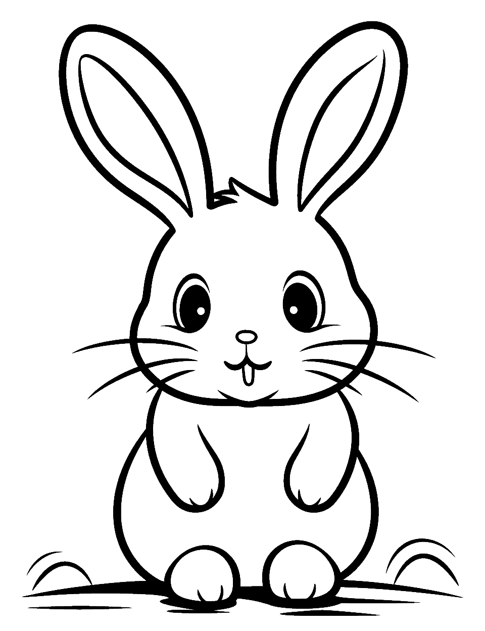 🐇 50 Bunny Rabbit Coloring Pages: Free Printable Sheets intended for Rabbit Colouring Pages Printable